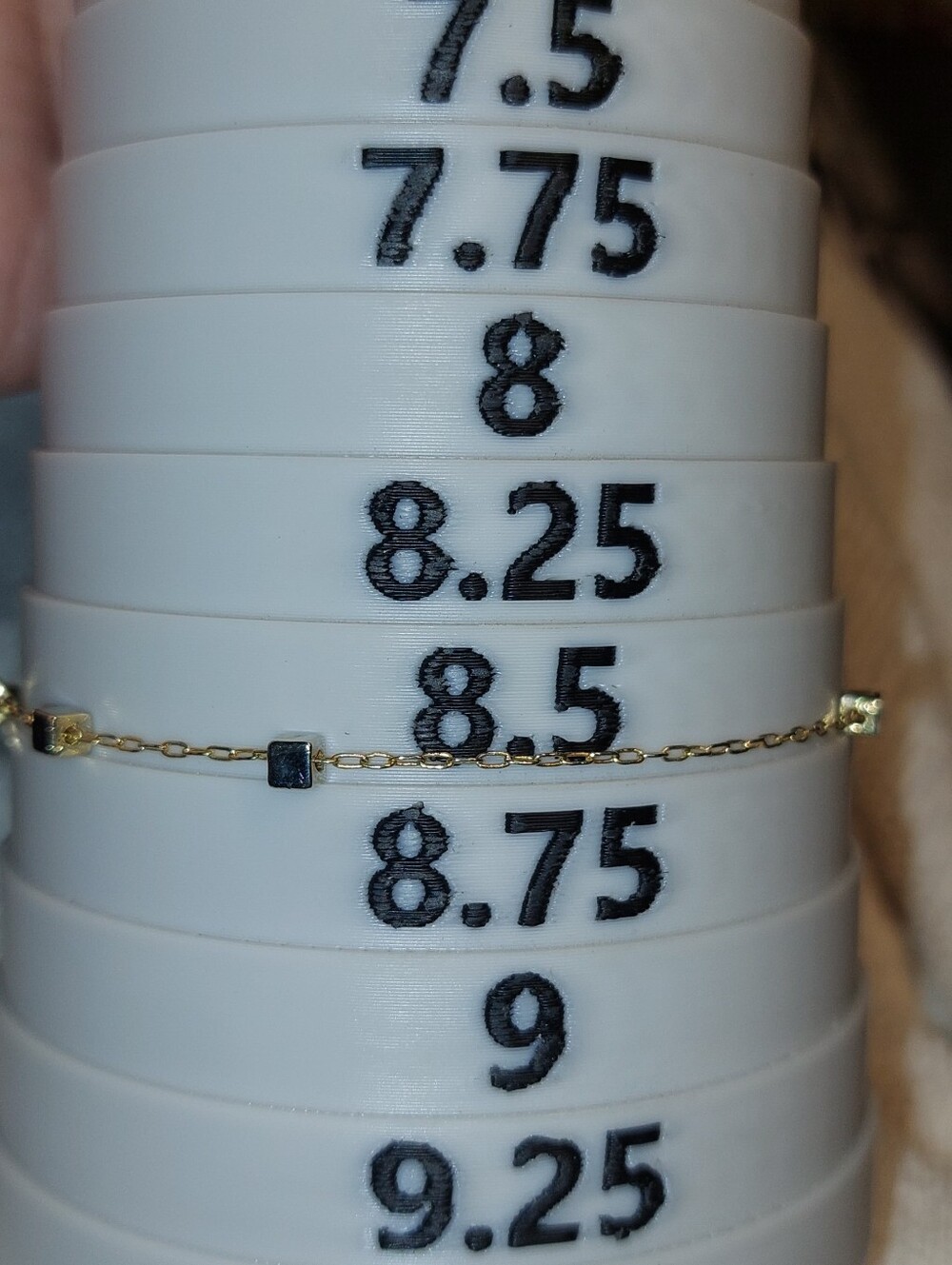 #650 Delicate Gold Chain Bracelet - Women Jewelry